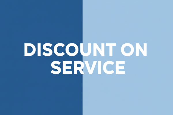 discount on service