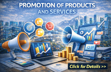 Home promotion of products and services